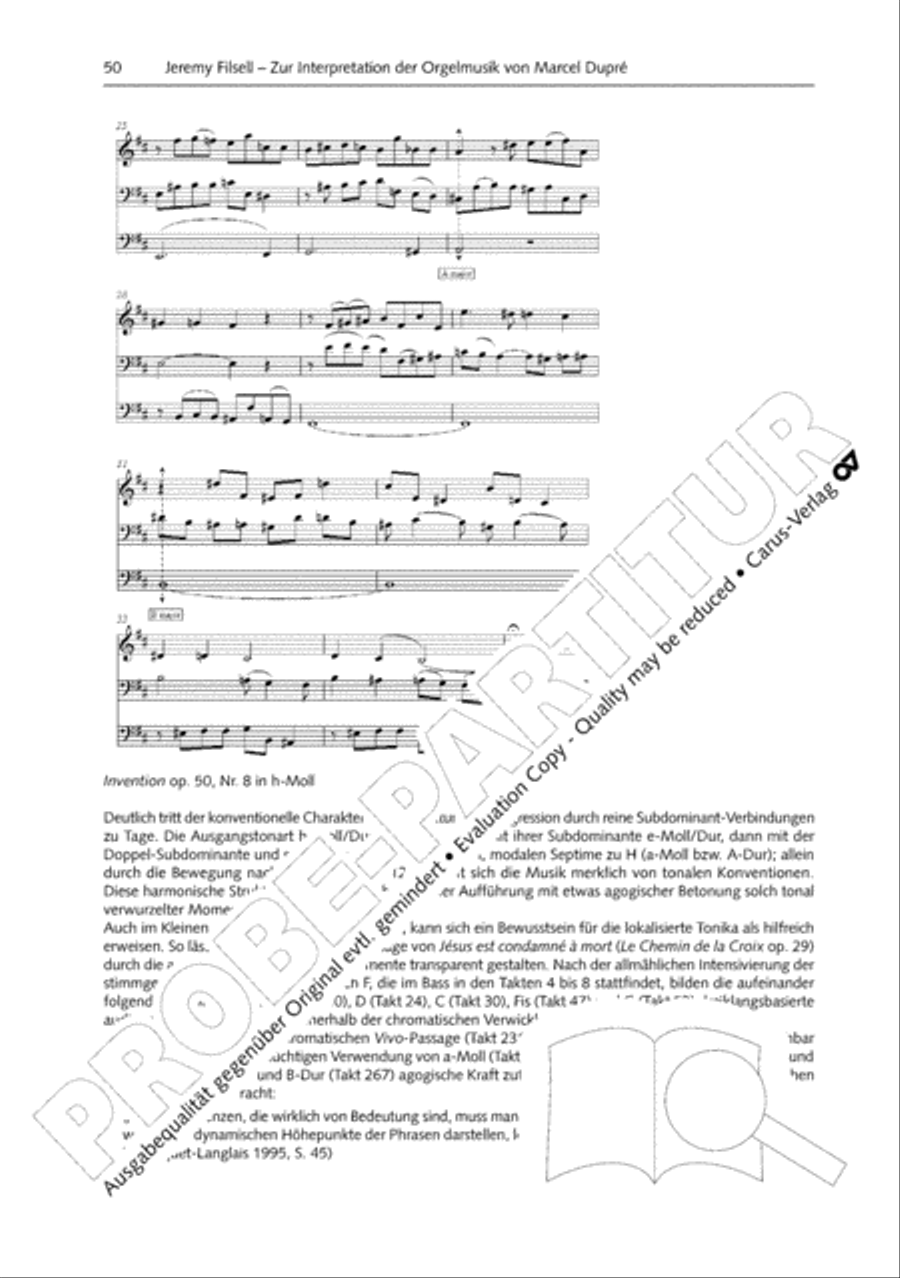 Orgelschule zur historischen Auffuhrungspraxis Organ Solo scores gallery preview page 51