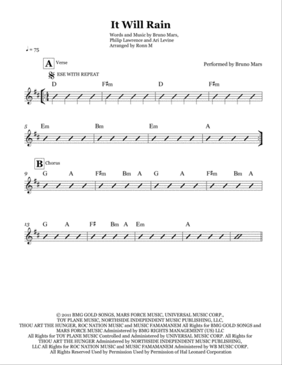 It Will Rain It Will Rain Small Ensemble scores gallery preview page 2