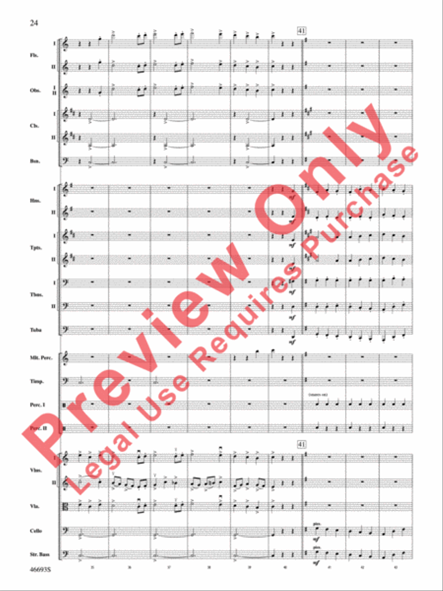 Suite of Carols Full Orchestra scores gallery preview page 25