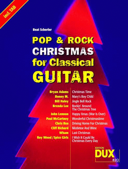 Best of Pop and Rock Christmas for Classical Guitar
