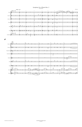 Symphony No. 6 Mov. 2 Phenix - Score Only