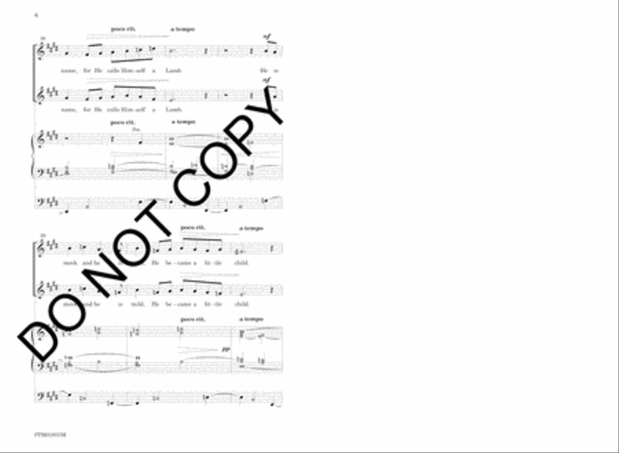 The Lamb The Lamb 2-Part scores gallery preview page 9