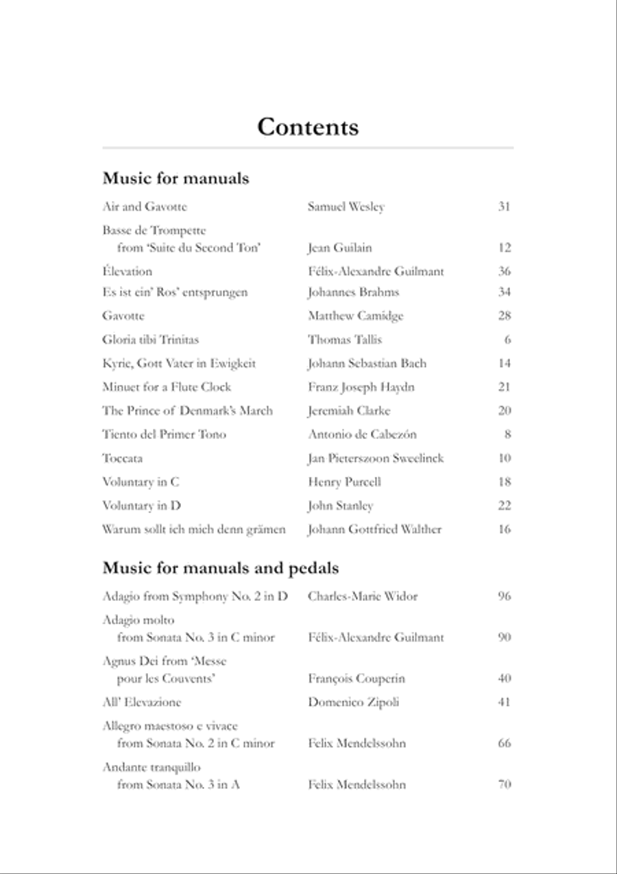 Essential Repertoire For The Church Organist Organ Solo scores gallery preview page 5