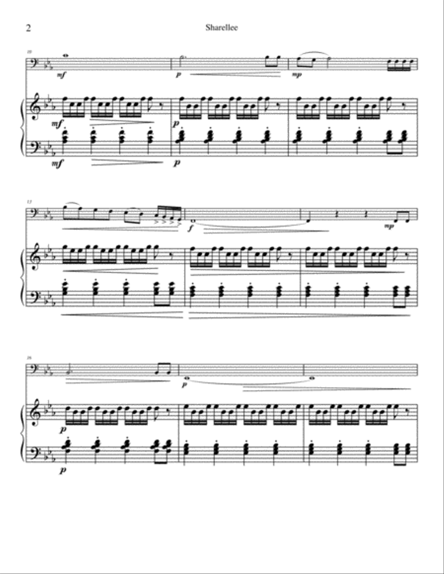 Sharellee Piano scores gallery preview page 3