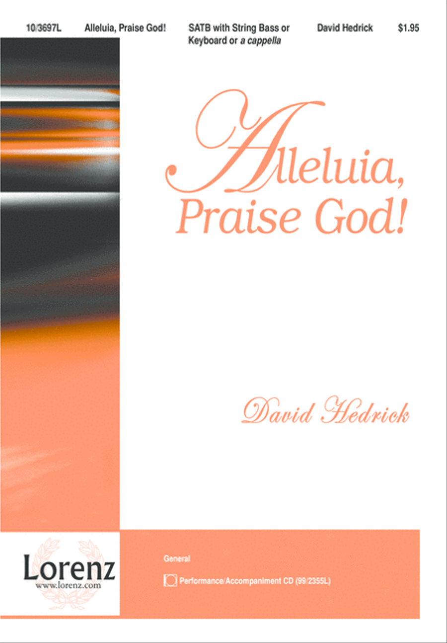 Alleluia, Praise God! Alleluia, Praise God! 4-Part scores gallery preview page 1