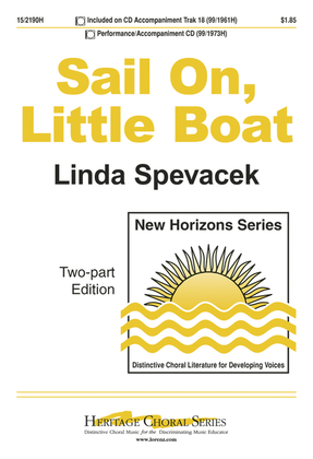 Book cover for Sail On, Little Boat