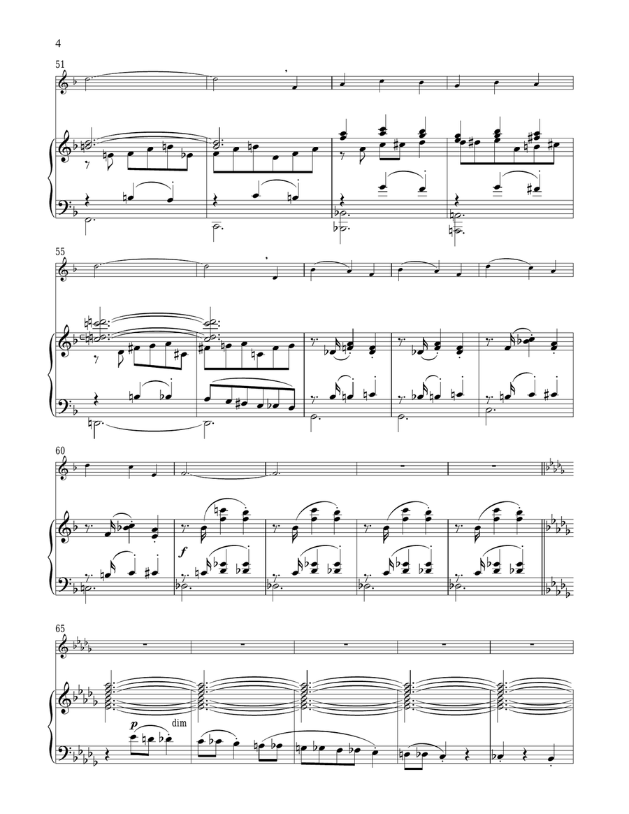 Night Waltz (from A Little Night Music) Flute Solo scores gallery preview page 4