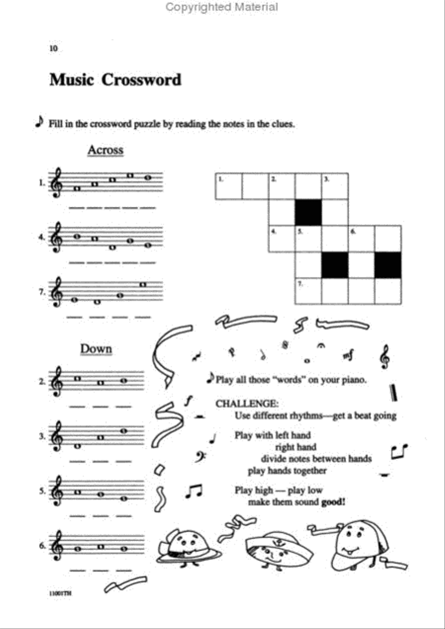 Michael Aaron Piano Course Theory Piano Method scores gallery preview page 3