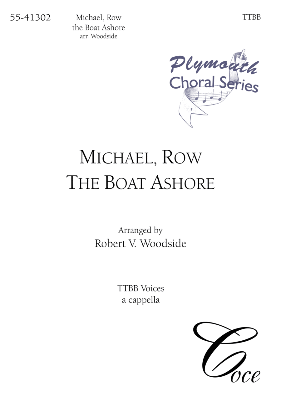 Michael, Row The Boat Ashore TTBB scores gallery preview page 1