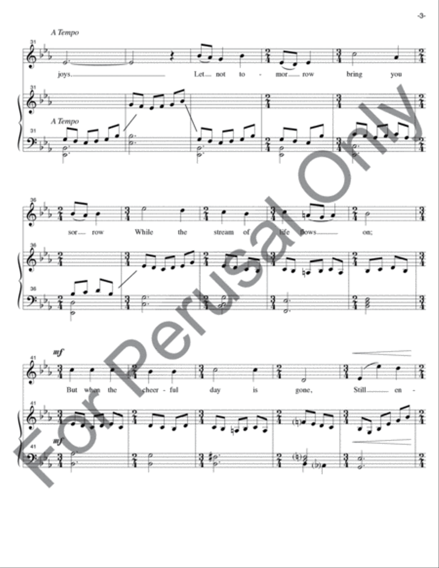 Come Let's Be Merry High Voice scores gallery preview page 4