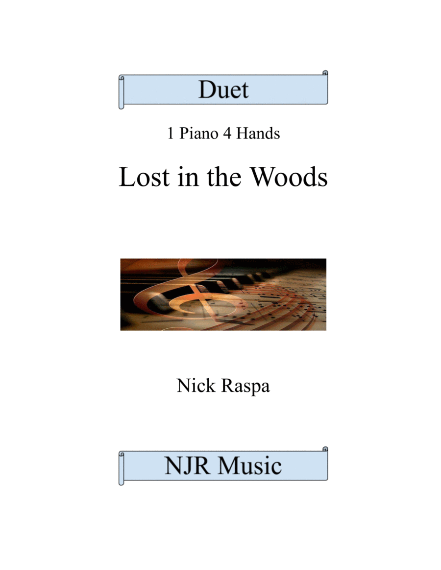Lost in the Woods - elementary 1 piano 4 hands - complete set image number null