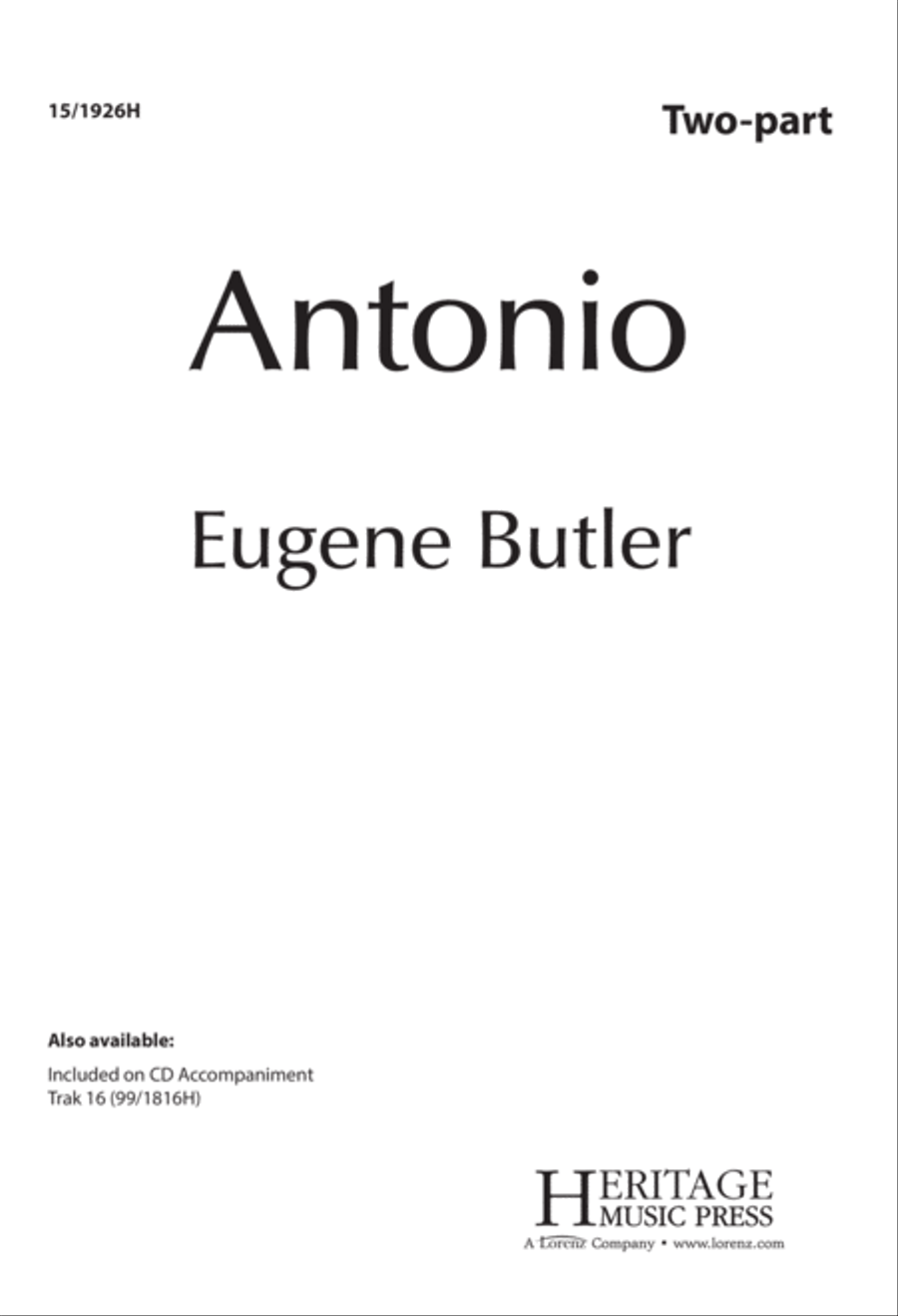 Antonio 2-Part scores gallery preview page 1