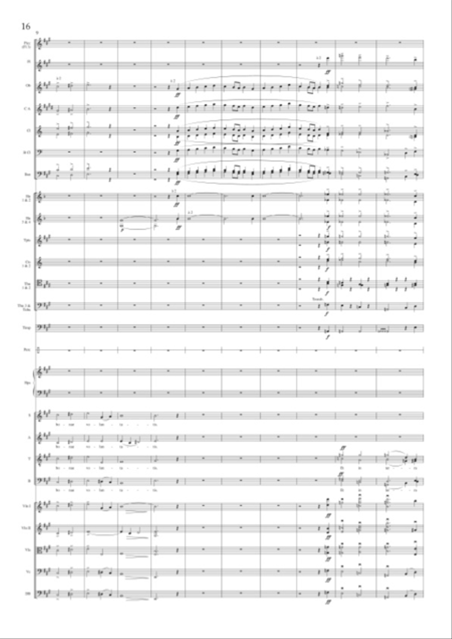 Messe Solennelle en Ut# mineur, Op. 16 4-Part scores gallery preview page 5
