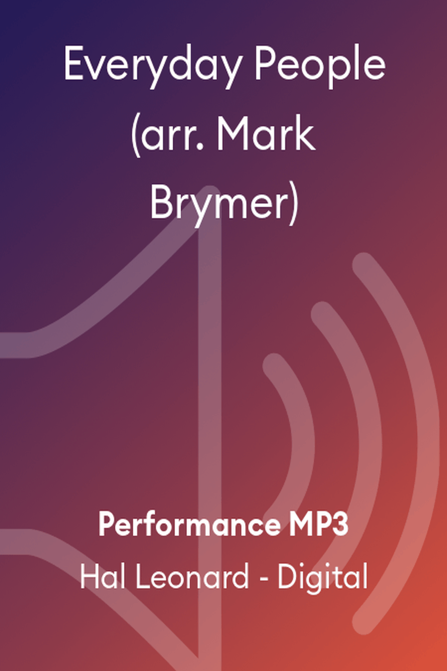 Everyday People (arr. Mark Brymer) Choir scores gallery preview page 1