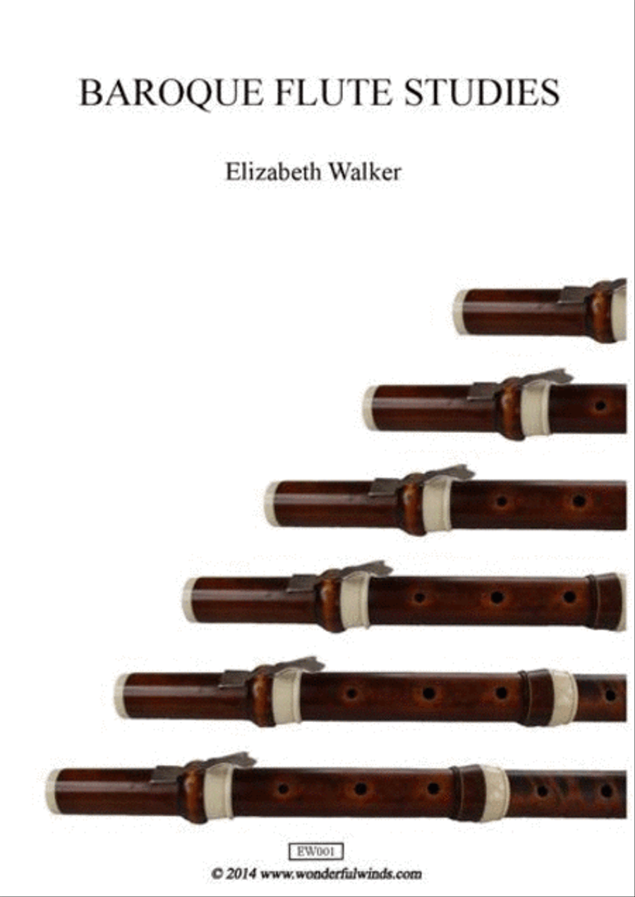 Baroque Flute Studies Flute scores gallery preview page 1