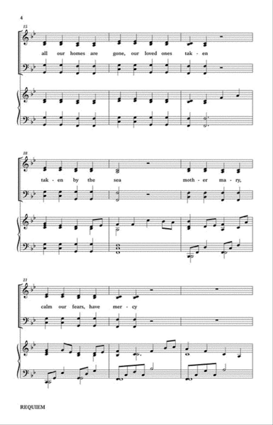 Requiem 4-Part scores gallery preview page 3