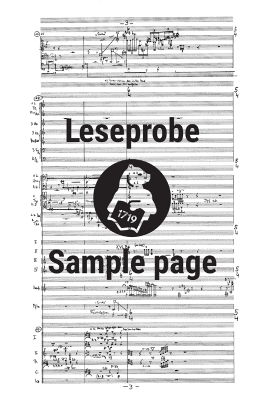 Ausklang Orchestra scores gallery preview page 4