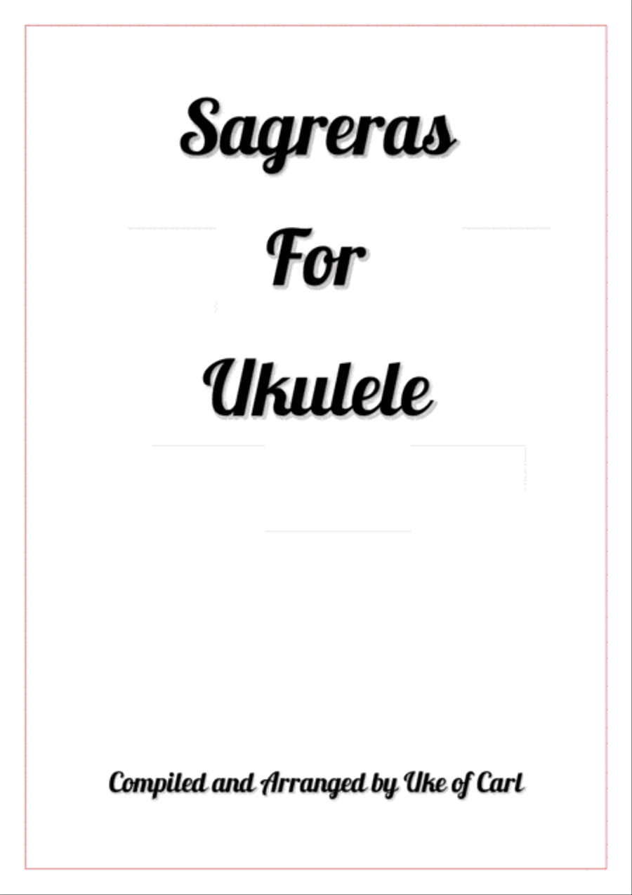 Sagreras for Ukulele - 11 Fun Pieces Ukulele scores gallery preview page 2