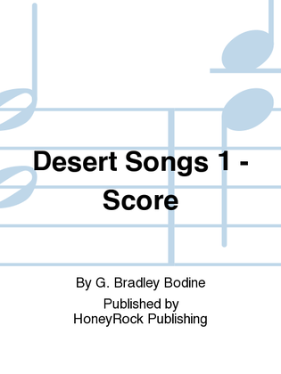 Desert Songs 1 - Score