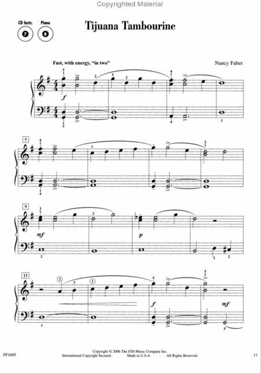 Level 2B – Gold Star Performance with Online Audio Piano Method scores gallery preview page 3
