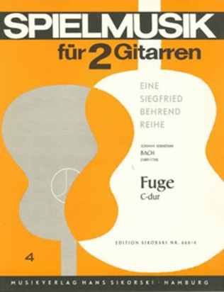 Book cover for Fuge Fur 2 Gitarren C-dur