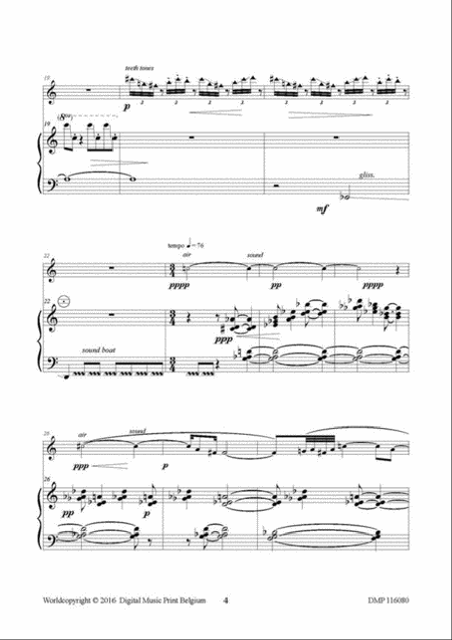 Mystery Of Mellon Udrigle Saxophone scores gallery preview page 3