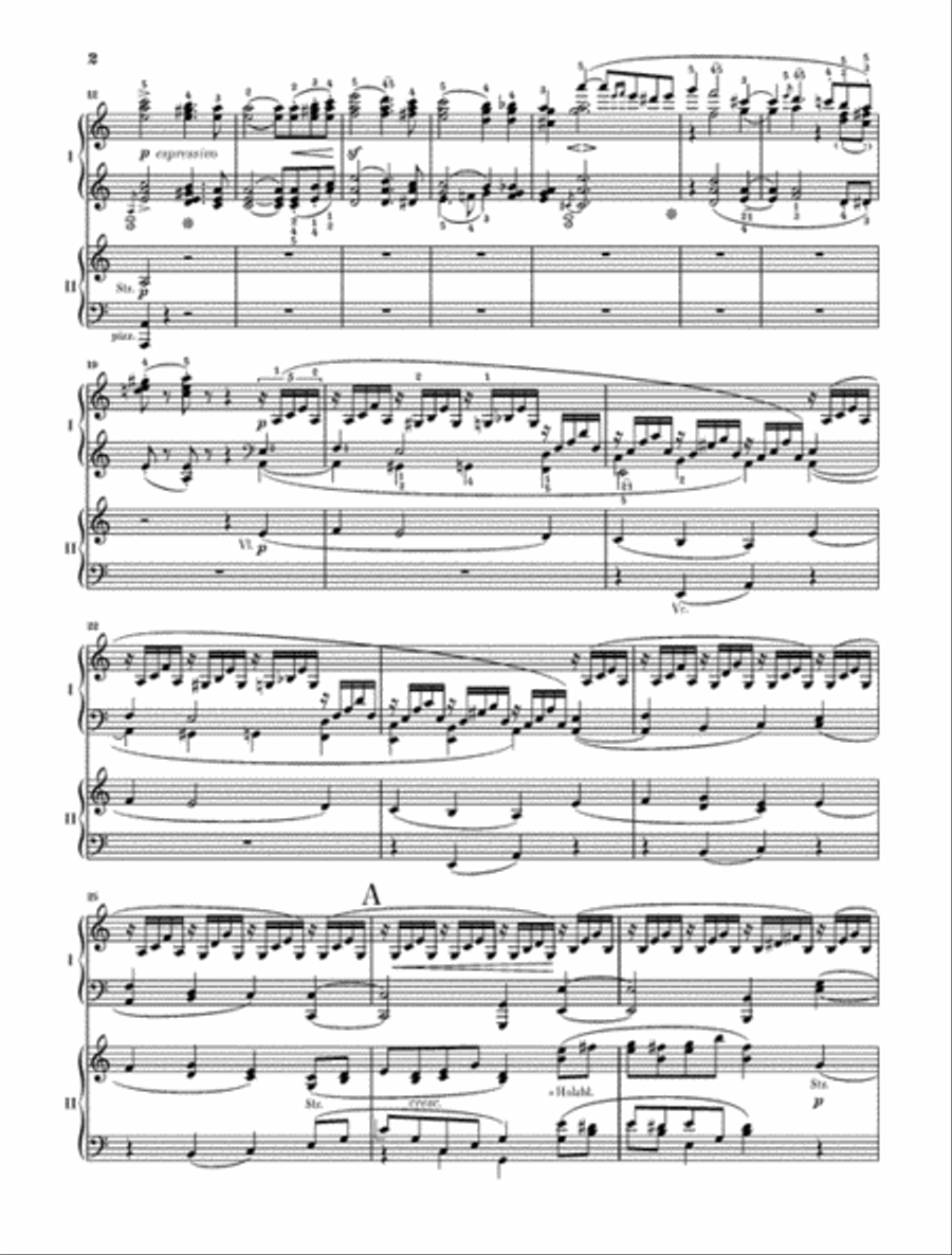 Piano Concerto in A minor, Op. 54 Piano Solo scores gallery preview page 3