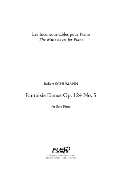 Fantaisie Danse Op. 124 No. 5 image number null