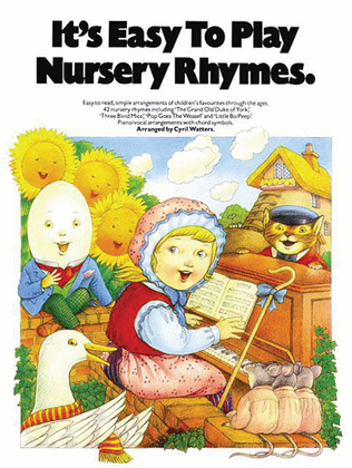 Book cover for It's Easy to Play Nursery Rhymes