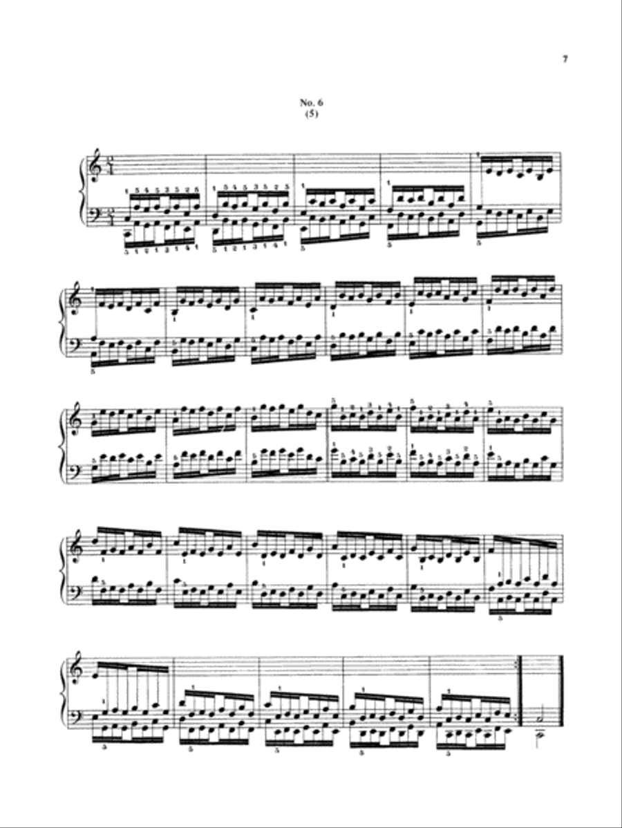 Hanon: The Virtuoso Pianist (Complete) Piano Solo scores gallery preview page 1