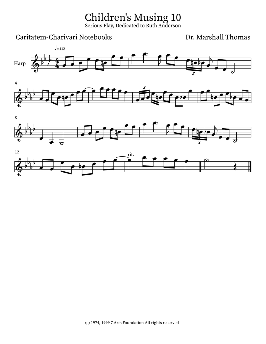 Children's Musing 10 Small Ensemble scores gallery preview page 3