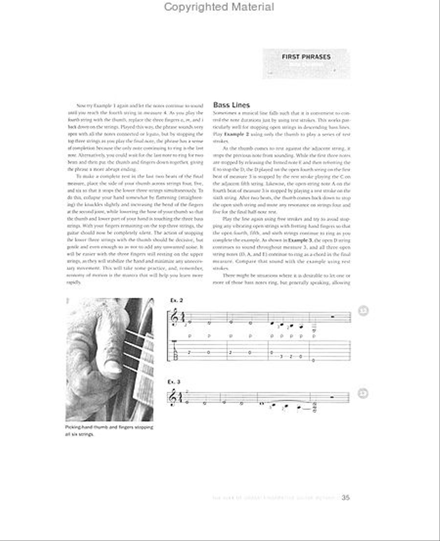 The Alex De Grassi Fingerstyle Guitar Method Acoustic Guitar scores gallery preview page 3