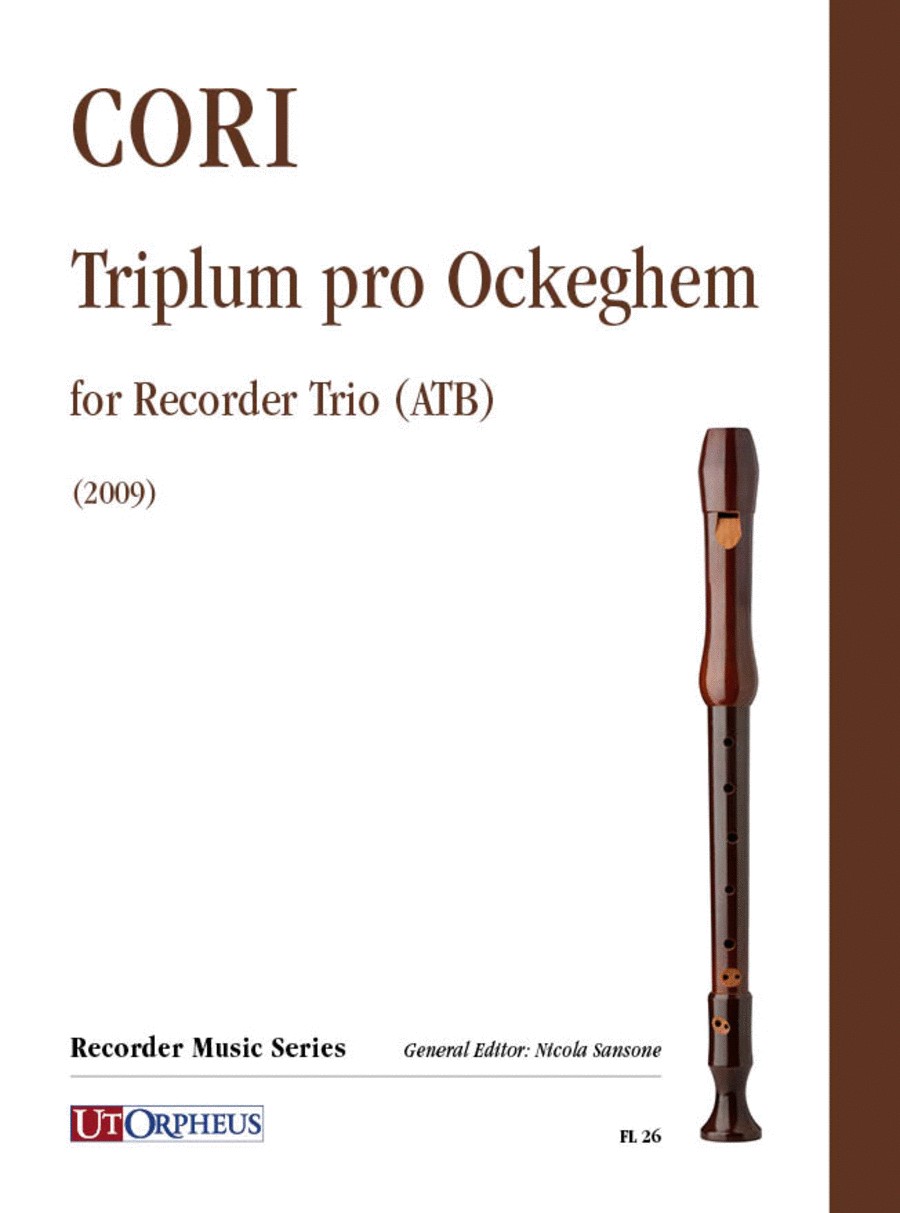 Triplum pro Ockeghem for Recorder Trio (ATB) (2009)