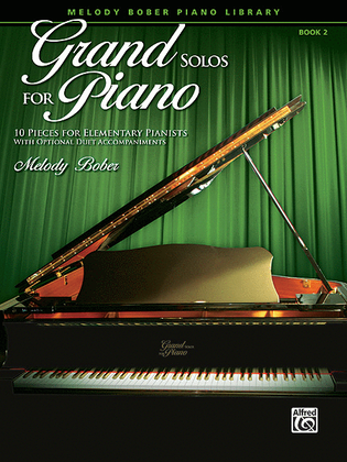 Book cover for Grand Solos for Piano, Book 2