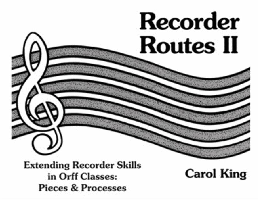 Recorder Routes II Recorder scores gallery preview page 1