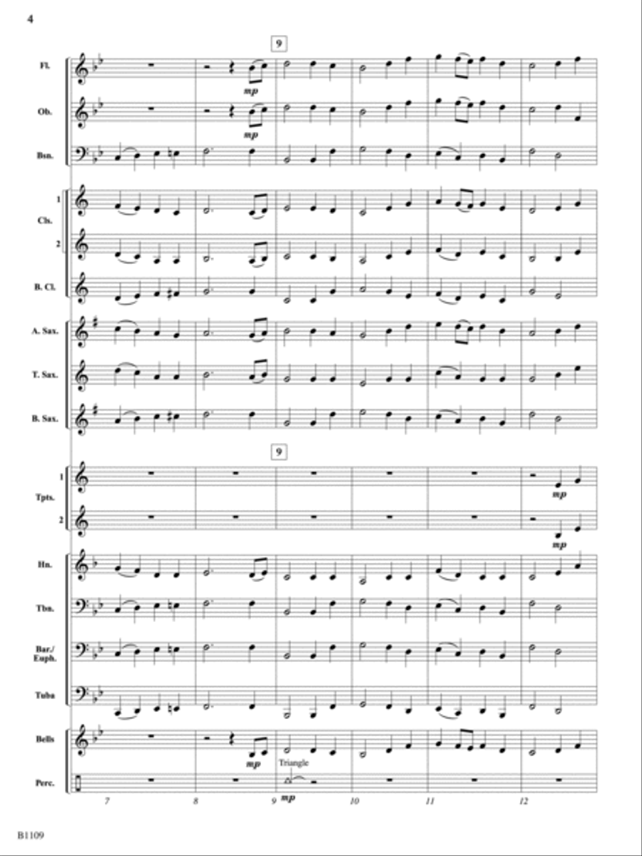Chesapeake Serenade: Score Concert Band scores gallery preview page 4