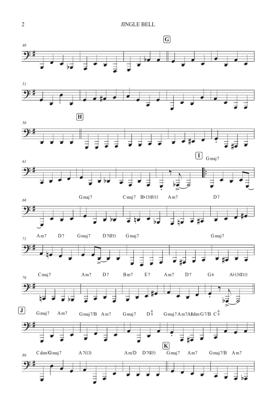 Jingle Bells For Tuba Tuba scores gallery preview page 2
