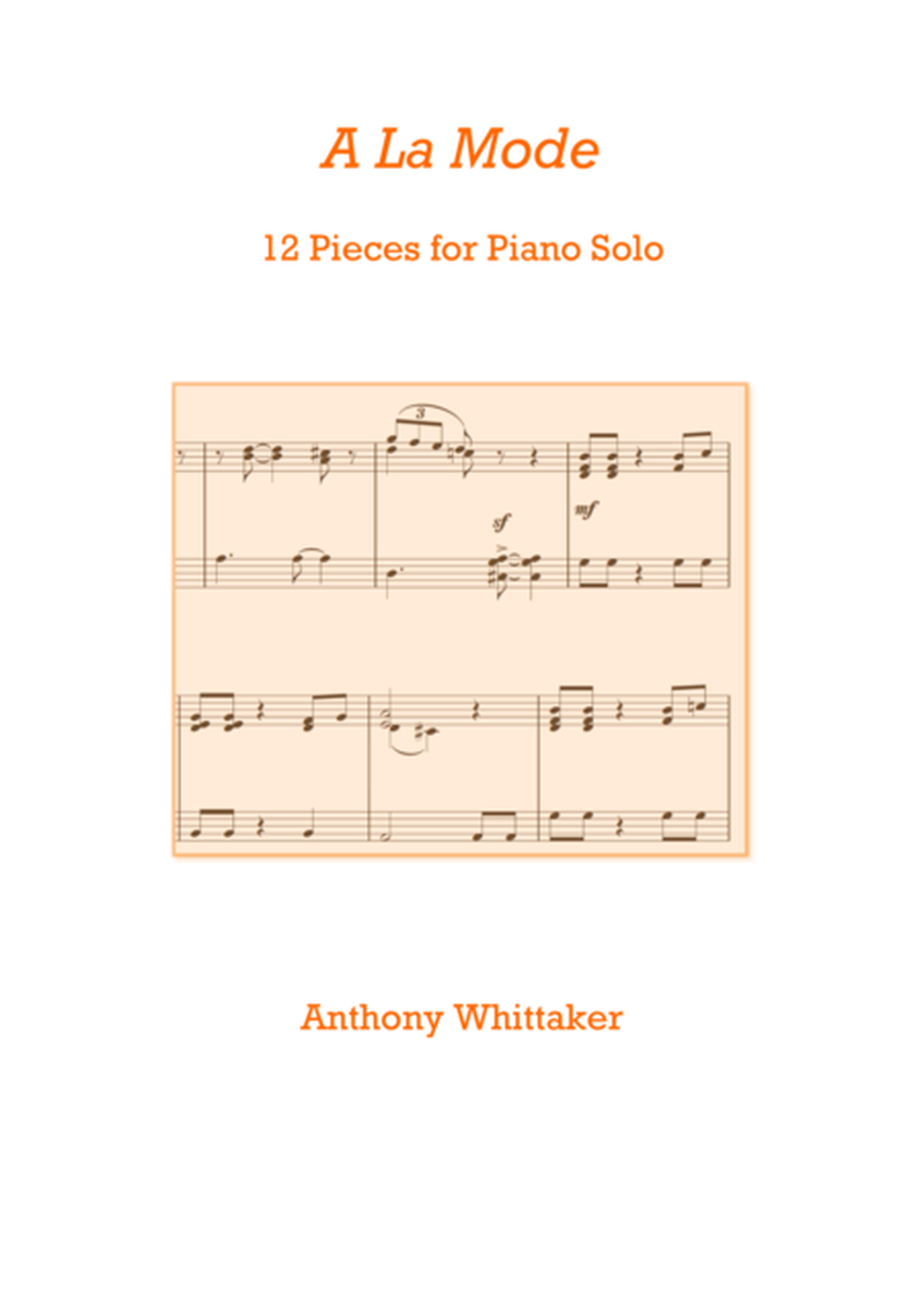 A La Mode - 12 Easy Pieces for Piano Solo (Grades 1-3)