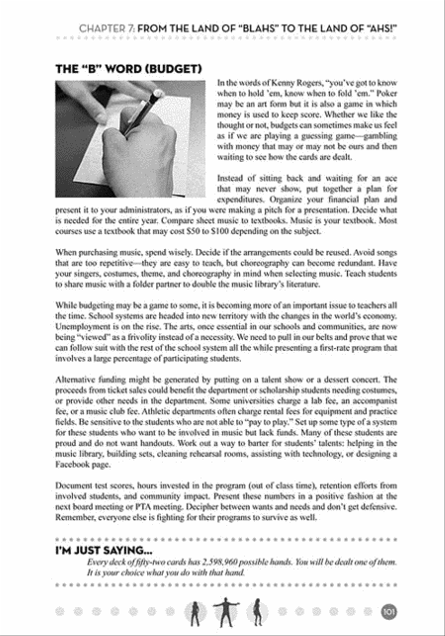 Putting the SHOW in CHOIR Vocal Jazz Ensemble scores gallery preview page 7
