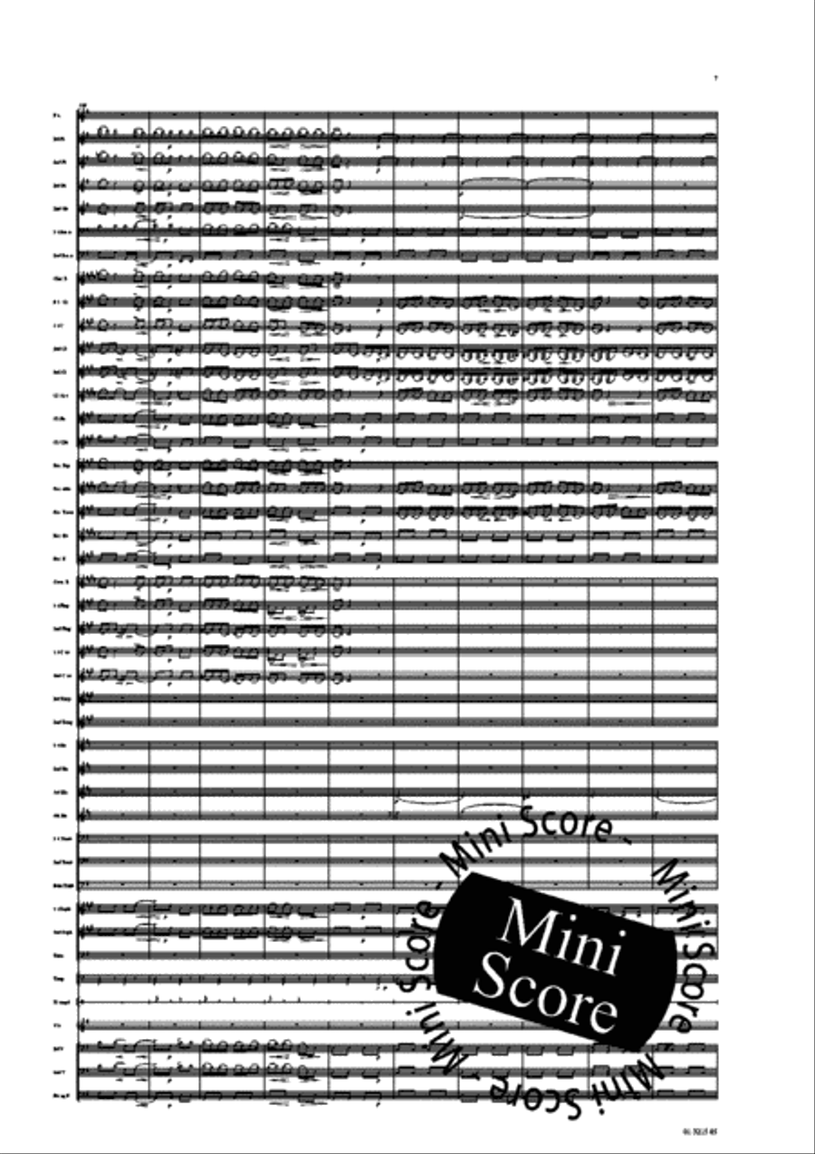 Ma Vlast Concert Band scores gallery preview page 19