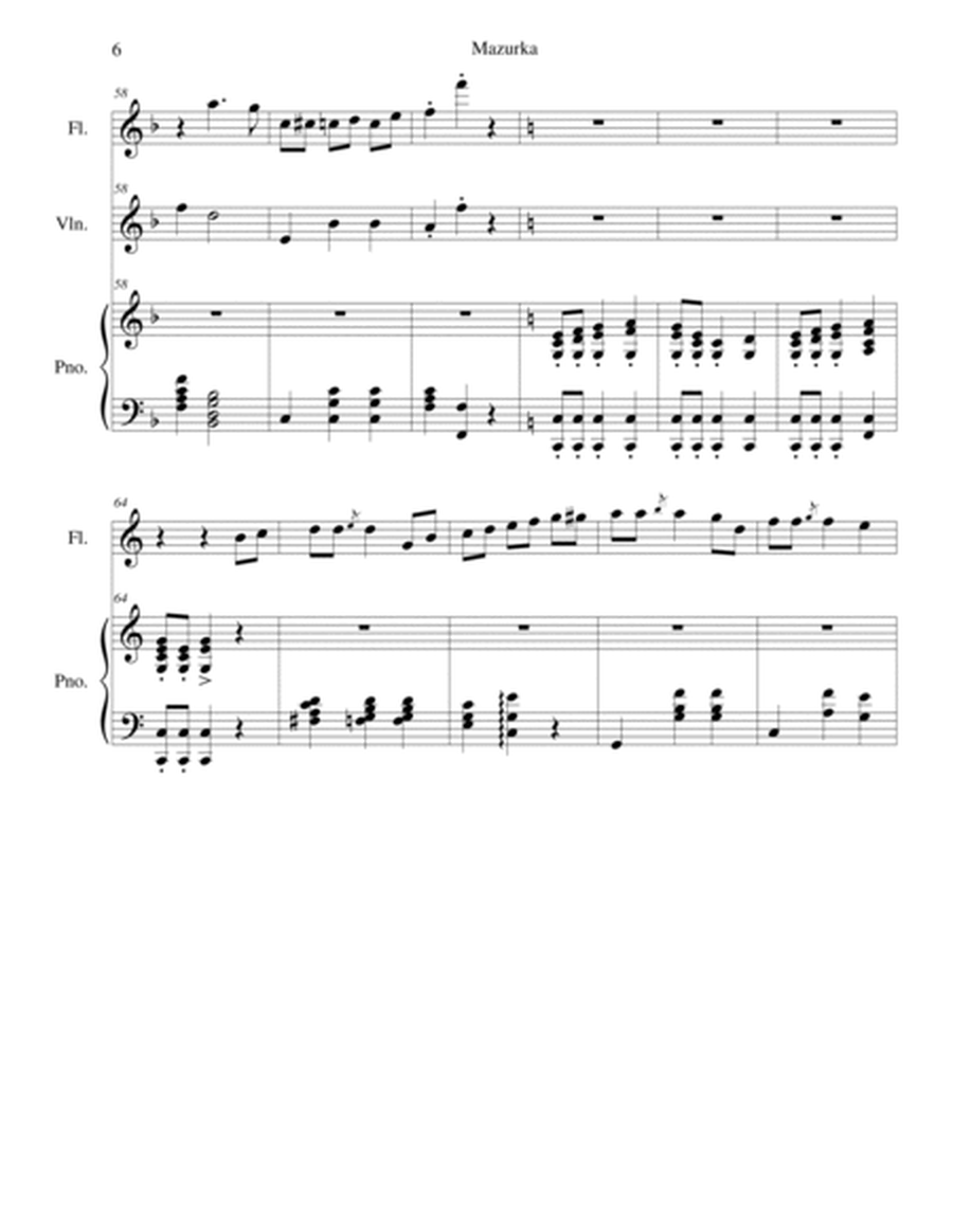 Mazurka (Trumpet, Flute and Violin) image number null