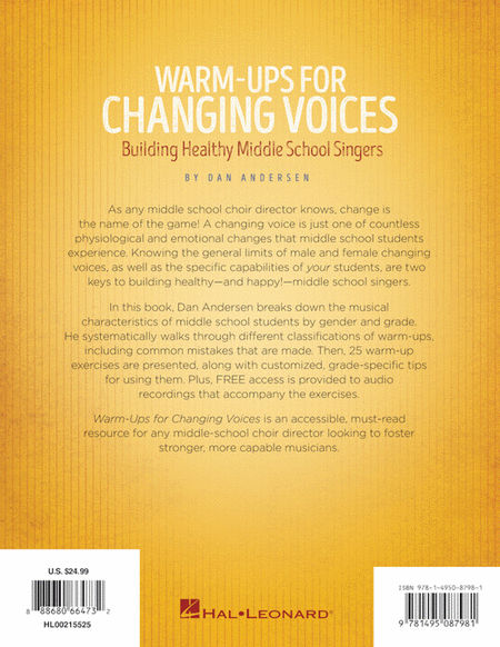 Warm-Ups for Changing Voices
