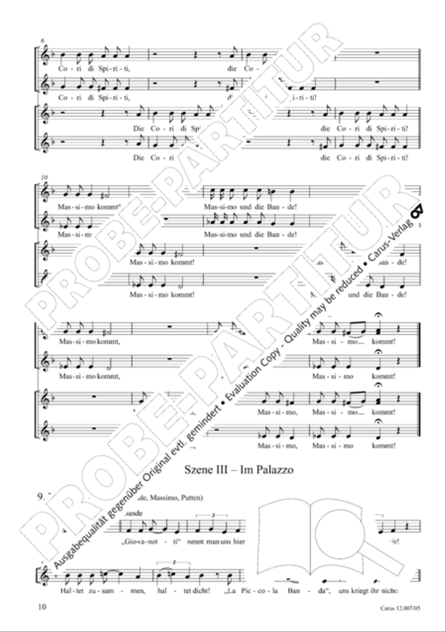 La Piccola Banda Children's Choir scores gallery preview page 11