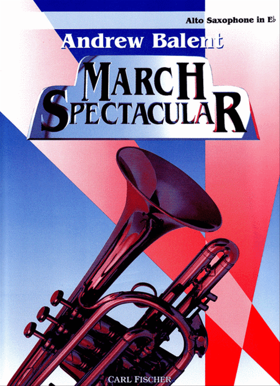 March Spectacular March Spectacular Concert Band Methods scores gallery preview page 1