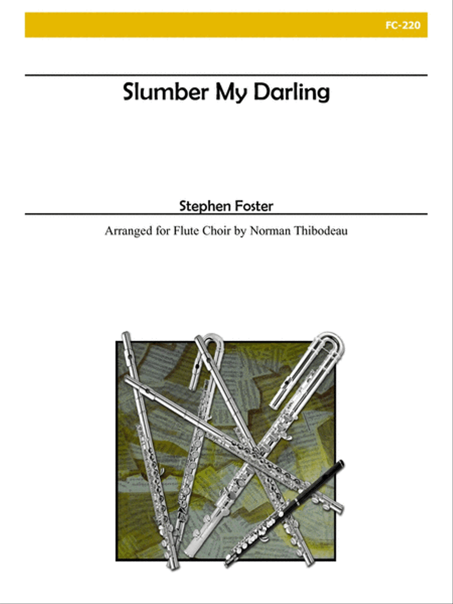 Slumber My Darling for Flute Choir Flute Choir scores gallery preview page 1