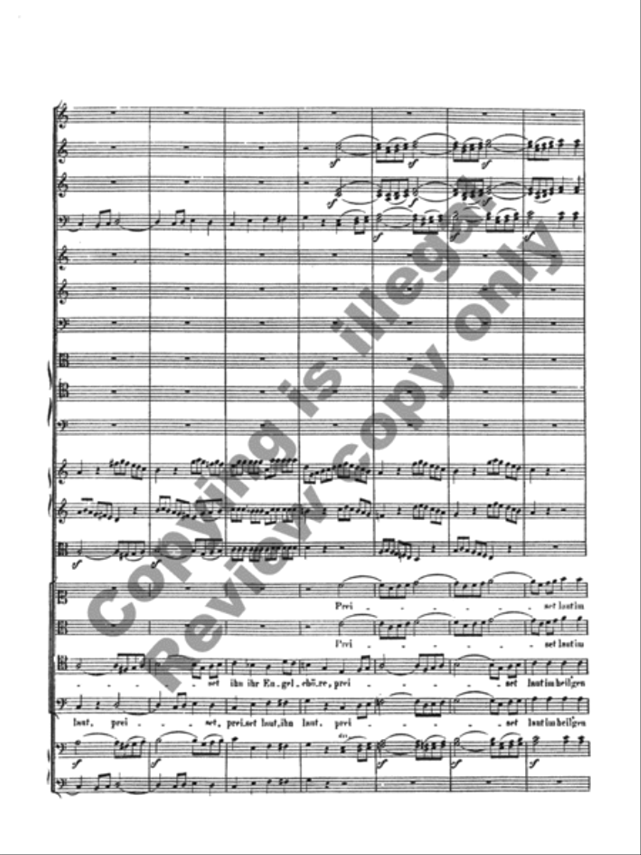 Hallelujah Chorus (Hallelujah unto God's Almighty Son!) (Orchestra Score and Parts) Choir scores gallery preview page 36