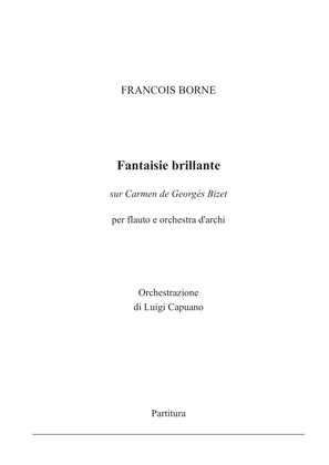 F. Borne: Carmen fantasy (Flute and strings)