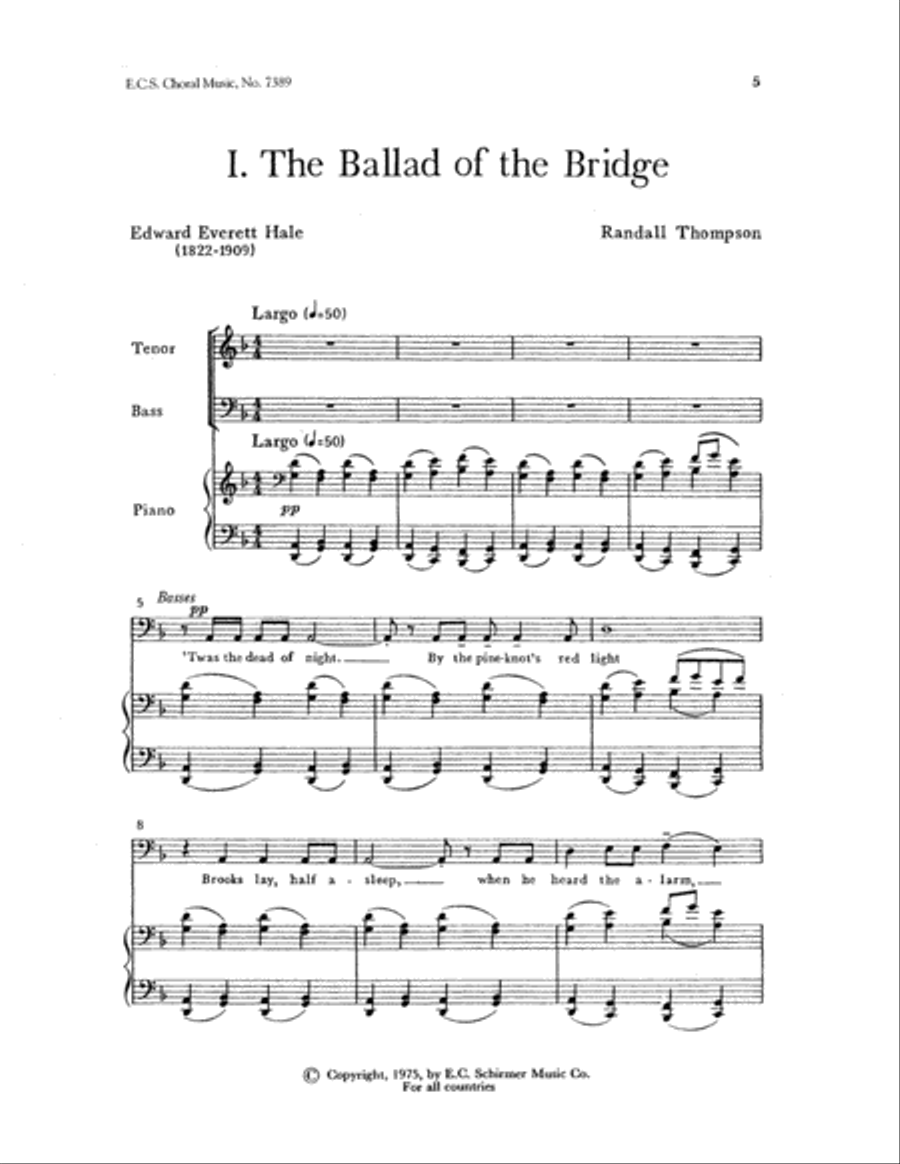 The Ballad of the Bridge TB scores gallery preview page 2