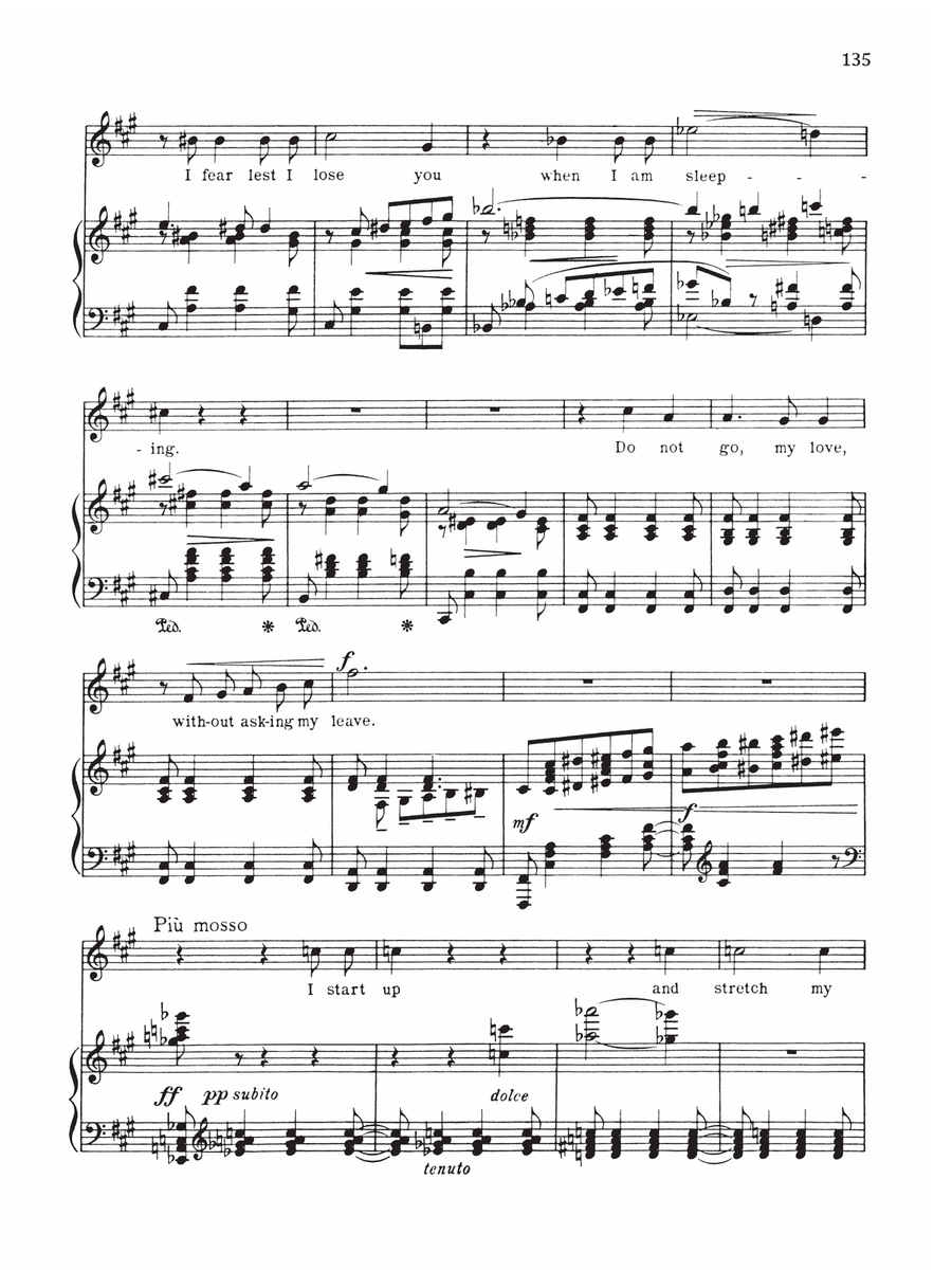 Do Not Go, My Love Do Not Go, My Love High Voice scores gallery preview page 2