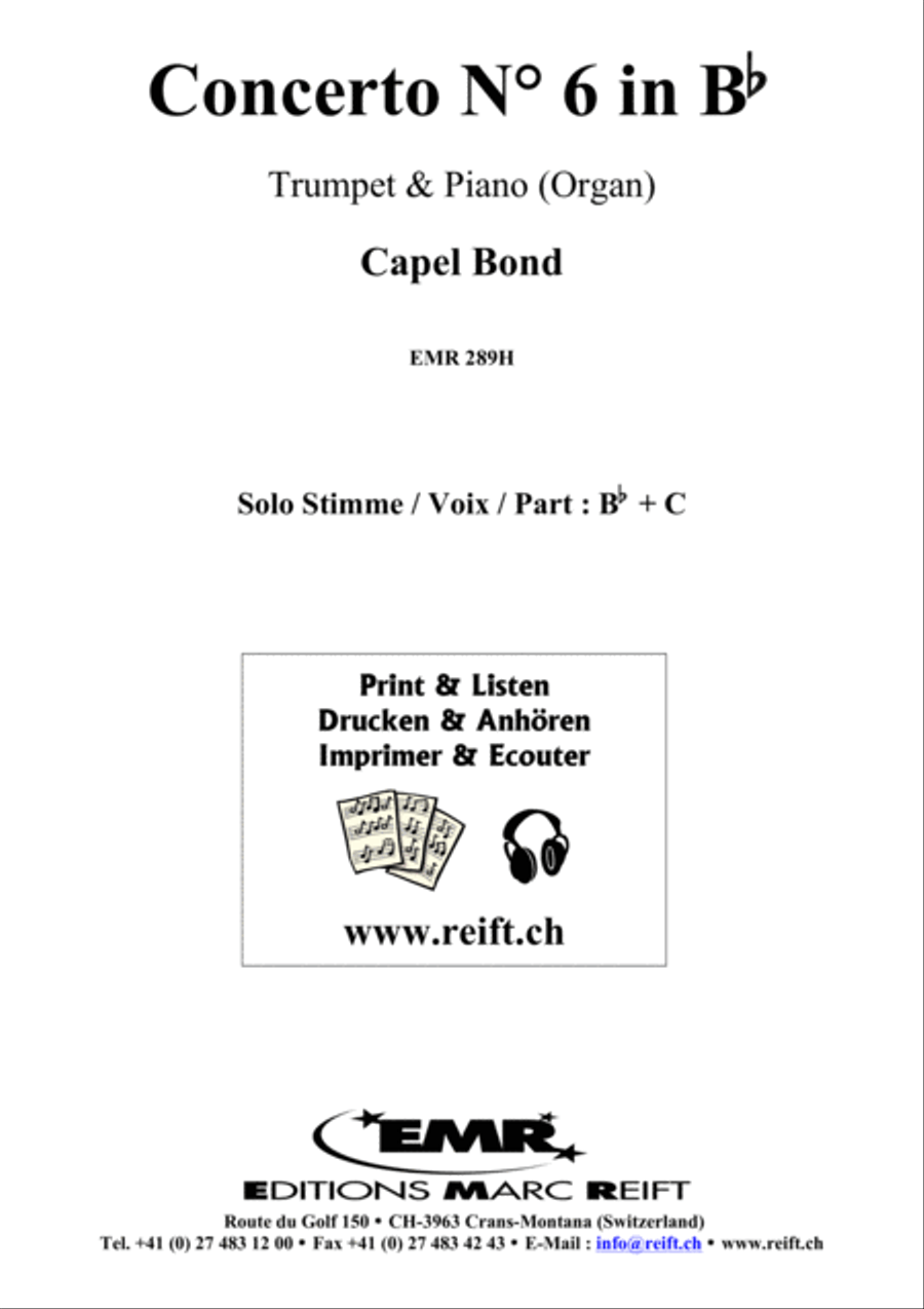 Concerto No. 6 Cornet scores gallery preview page 9